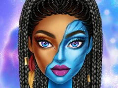 Xogo Blue Girls Make Up en liña
