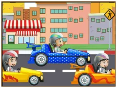 Xogo Racing Jigsaw Deluxe en liña