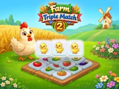Logħba Farm Triple Match 2 onlajn