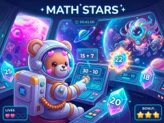 Lojë Math Stars në internet