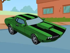 Cluiche Ben 10 Car Jigsaw  ar líne