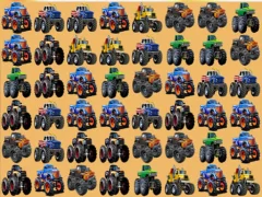 Igra Monsters Trucks Match 3 spletu