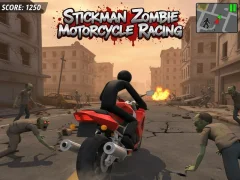 Stickman Zombie Motorcycle Racing