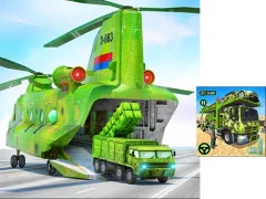 US Army Cargo Transport Truck Driving — لعبة مجانية اون لاين