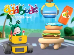 Permainan Oddbods: Food Stacker talian