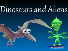 بازی Dinosaurs and Aliens آنلاین