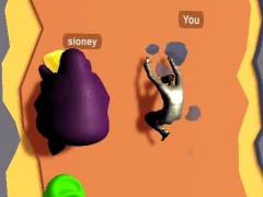 Skibidi vs Grimace Climber Race — لعبة مجانية اون لاين