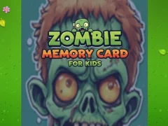Zombie Memory Card For Kids