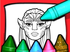 Avatar Coloring Book — free online game