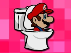 Skibidi Toilet Geometry Rash — bezmaksas tiešsaistes spēle