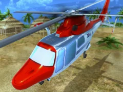 Helicopter Rescue Flying Simulator 3d — free online game