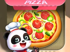 Little Panda Space Kitchen — لعبة مجانية اون لاين