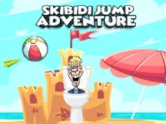 Skibidi Jump Adventure — bezmaksas tiešsaistes spēle