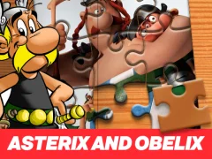 Cluiche Asterix and Obelix Jigsaw Puzzle ar líne