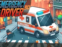 Emergency Driver 3D — لعبة مجانية اون لاين