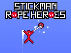 Stickman Rope Heroes — bezmaksas tiešsaistes spēle