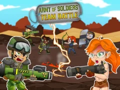 Jwèt Army of soldiers: Team Battle sou entènèt