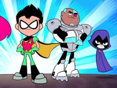 Spill Teen Titans Jigsaw online