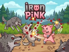 Гульня Iron pink онлайн