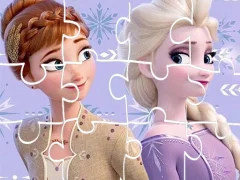 Frozen Sister Jigsaw — لعبة مجانية اون لاين