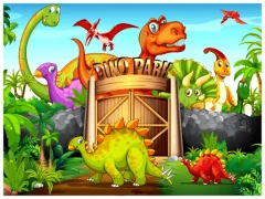 Xogo Dinosaurs Jigsaw Deluxe en liña
