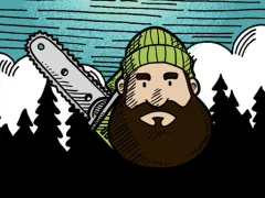 Гаме Lumberjack Coloring   онлајн