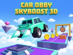 Car Obby Skyboost 3D — jogo online grátis