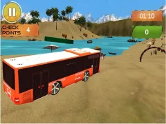 Xogo Beach Bus Driving en liña