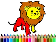 游戏Back To School: Lion Coloring Book在线
