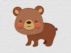 Cartoon Bear Puzzle — 무료 온라인 게임