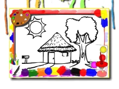 游戏Back To School: House Coloring Book在线