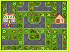 Pizza Delivery Puzzles — لعبة مجانية اون لاين