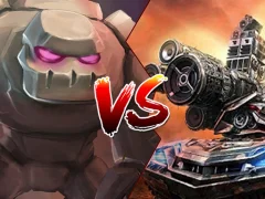 Tank vs Golems — لعبة مجانية اون لاين
