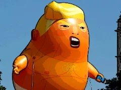 Trò chơi Trump Flying Adventure trực tuyến