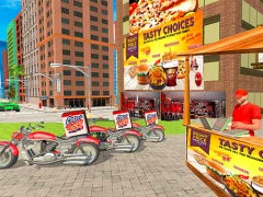 Xogo Pizza Delivery Boy Simulation en liña