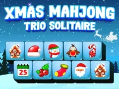 Xmas Mahjong Trio Solitaire — لعبة مجانية اون لاين