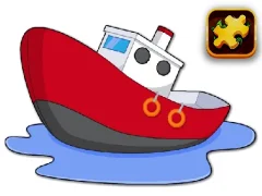 Igra Cartoon Ship Puzzle spletu