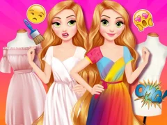 游戏Princesses Outfit Coloring在线