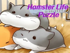 Spel Hamster Life Puzzle på nätet