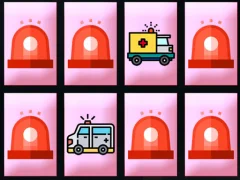 Spel Ambulance Trucks Memory på nätet