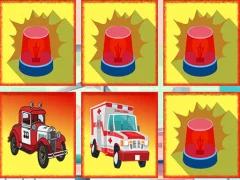 Emergency Trucks Memory — لعبة مجانية اون لاين