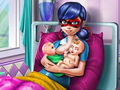 Xogo Dotted Girl Twins Birth en liña