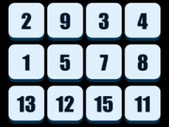 Numbers Sliding Puzzle — لعبة مجانية اون لاين