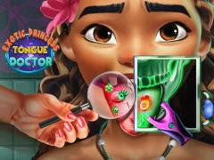 Exotic Princess Tongue Doctor — لعبة مجانية اون لاين