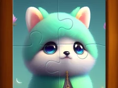 Cute Cat Jigsaw Puzzle – tasuta veebimäng