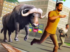 Angry Bull Attack Wild Hunt Simulator — لعبة مجانية اون لاين