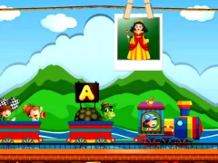 Spel Alphabetic train på nätet