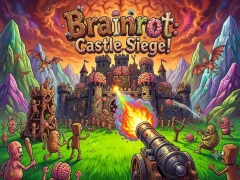 Игра Brainrot: Castle Siege! онлајн