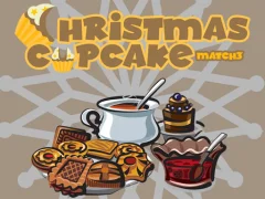 Spel Christmas Cupcake Match 3 på nätet