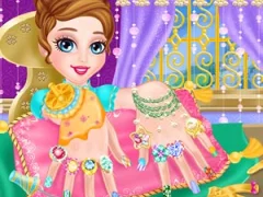 Xogo Ice Princess Nail Design en liña